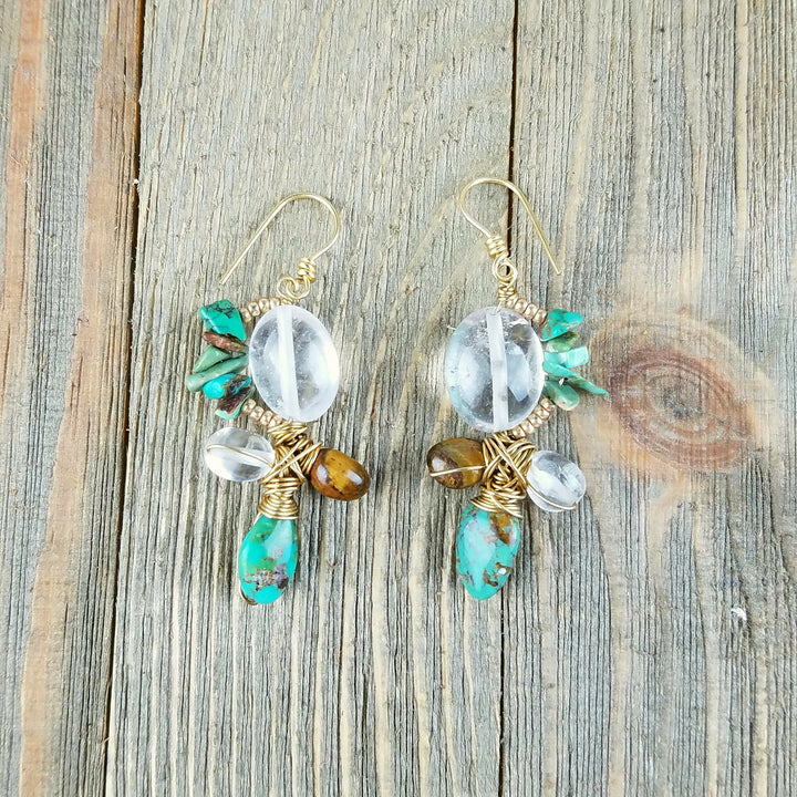 Sea Bloom Handmade Earrings - Evita Mia Designs