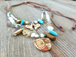 Made for a Queen Layered Necklace - Evita Mia Designs