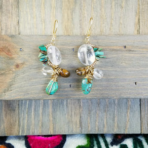 Sea Bloom Handmade Earrings - Evita Mia Designs