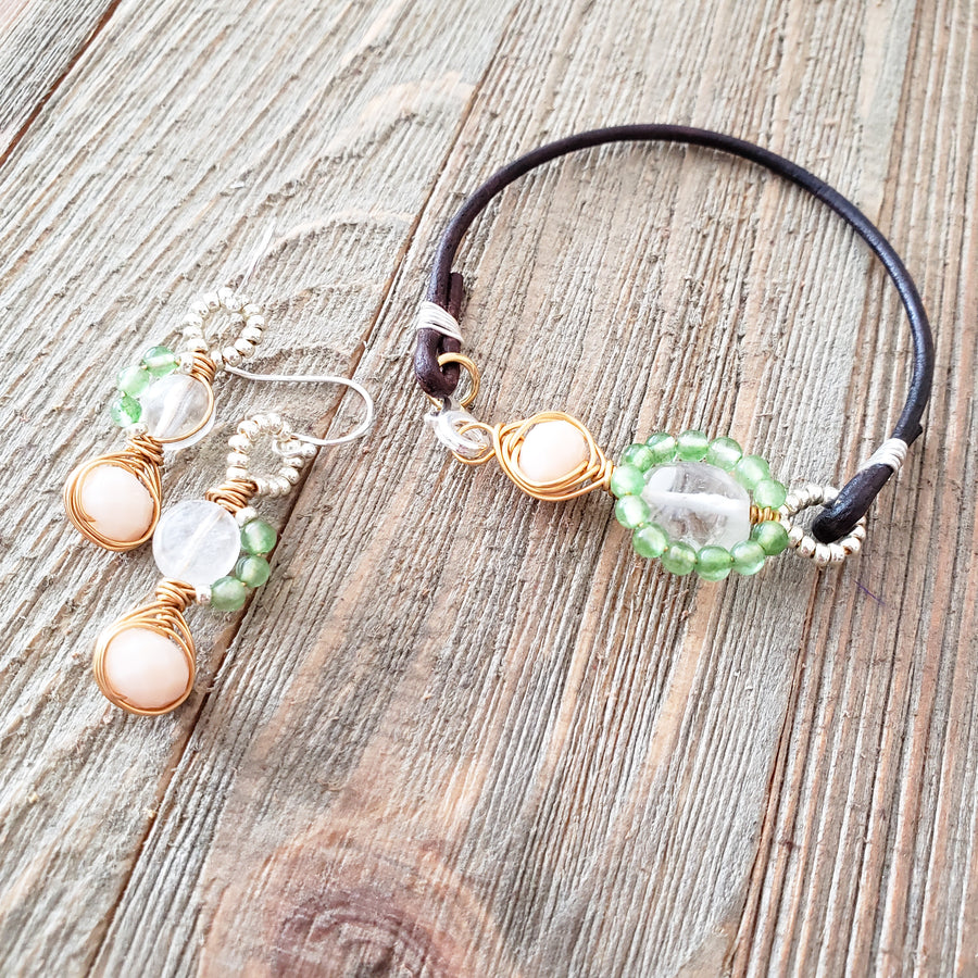 Jade Jewelry Gift Set