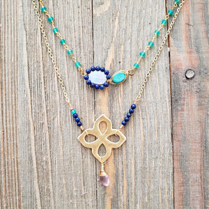 Layered Clover Necklace