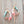 Load image into Gallery viewer, coral cloisonne earrings
