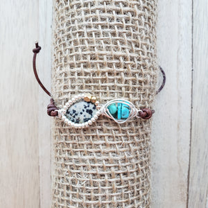 Dalmatian Turquoise Bracelet