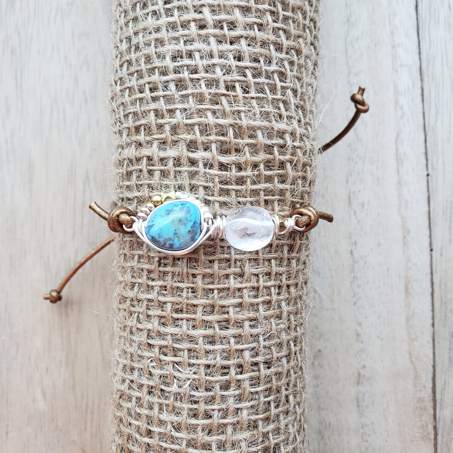 Crystal Turquoise Bracelet
